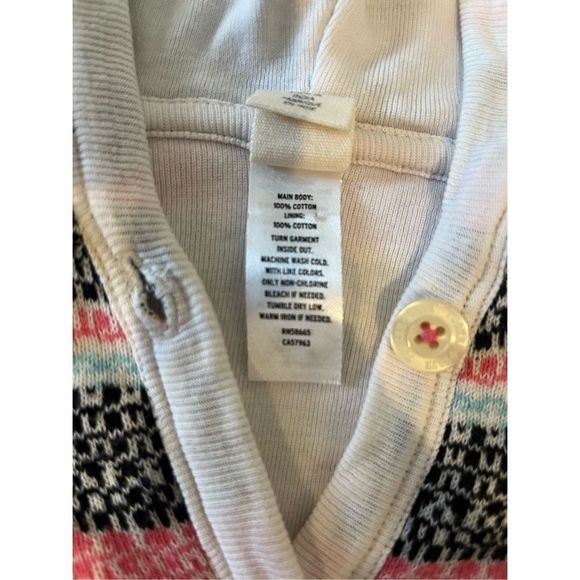 Tucker + Tate Girls’ Cotton Striped Poncho - Size 12-24 Months - Picture 7 of 7